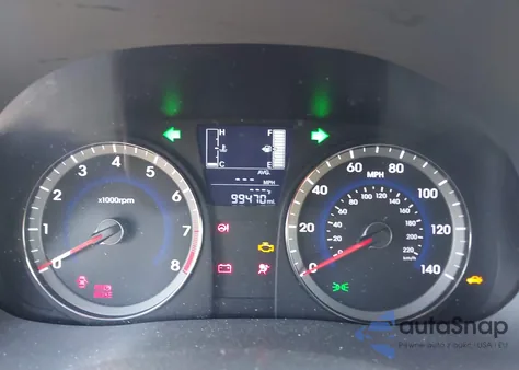 2016 Hyundai Accent Se z USA, uszkodzony, nr VIN KMHCT4AE8GU152080